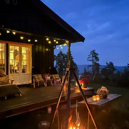 In Scenic Surroundings At Blefjell Tatil Evi *